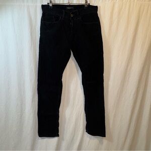 Gently Used Men’s Banana Republic Black Corduroy Vintage Straight Pants 30 X 32